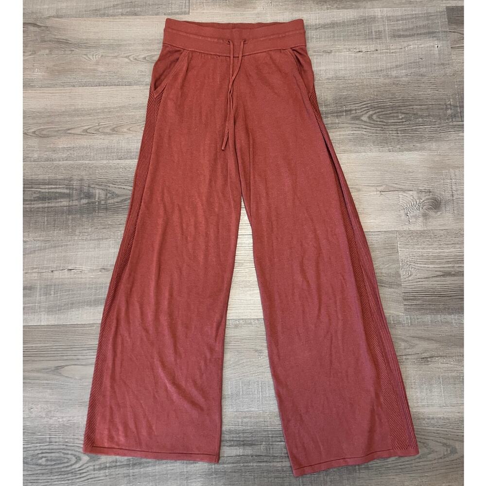 Lululemon Cashmere Blend In the Comfort Zone Knit Wide Leg Lounge Pant